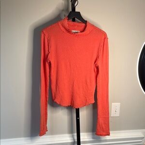 We The Free red knit long sleeve